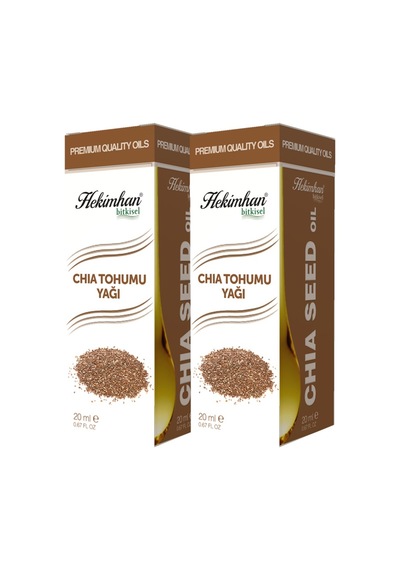 Hekimhan Bitkisel Chia Tohumu Yağı 2 x 20 ML