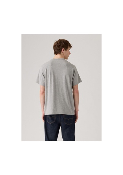 Levi's Relaxed Fıt Serıf Logo Tshırt Gri