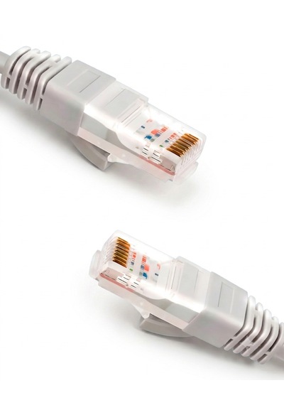 Cat 5e Ethernet Kablo 5 Metre Cat5e Utp Ethernet Kablosu, Rj45 Yüksek Hızlı Gigabit Ağ Kablosu, Modem Router Bilgisayar Konsol Uyumlu, Gri