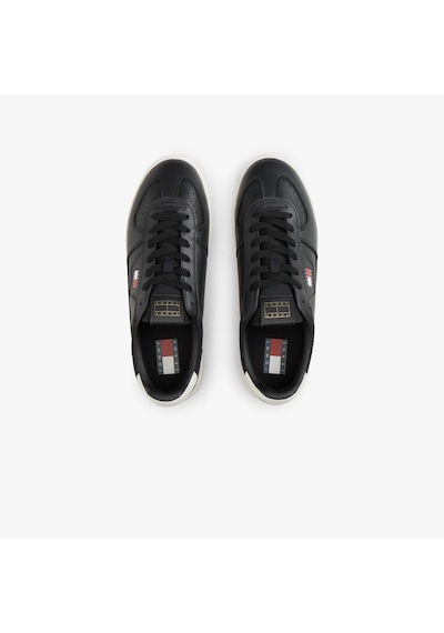 Tommy Hilfiger The Greenwich Edge Leather Erkek Siyah Spor Ayakkabı Em0em01762 2800282