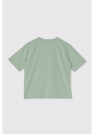 Panço Erkek Çocuk Yeşil Tişört 2611BK05001