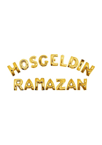 Hoşgeldin Ramazan Folyo Balon Set Ramazan Süsleri
