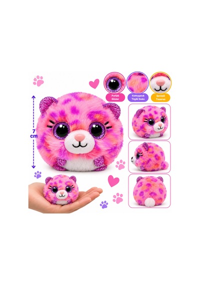 Ty Puffies Peluş Leopar Topaz 7 Cm Nhr