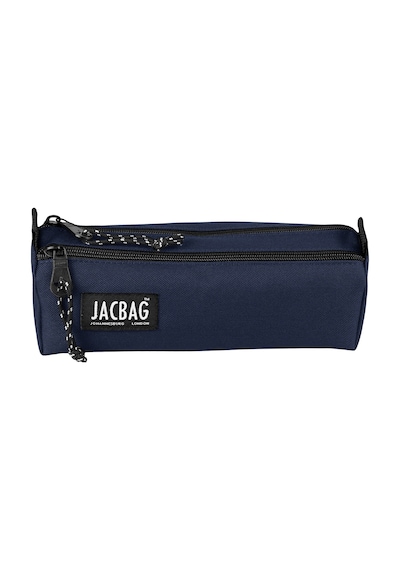 Jacbag Dual Prıme-çift Bölmeli Üçgen Tip Kalem Kutusu Dual Prime-lacivert renkli