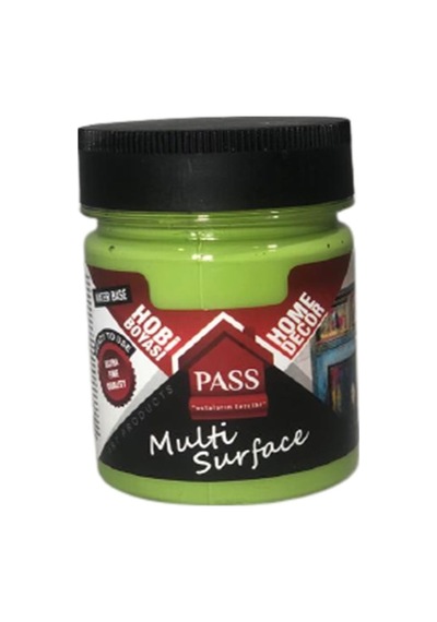 Pass Multi Surface Hobi Boyası 1074 Fıstık Yeşili 120 Cc