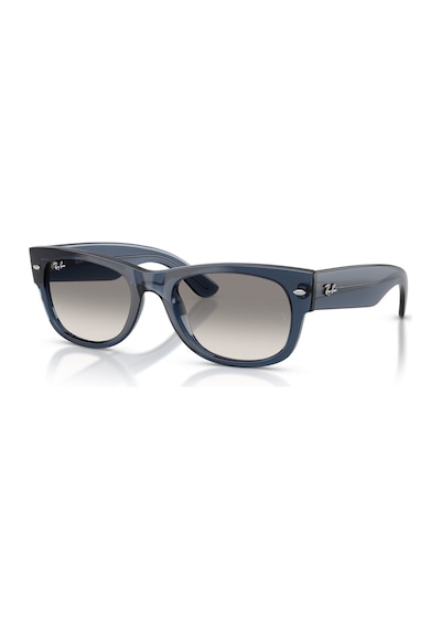 Ray-ban Rb 0832s 684532 55 Mega Wayfarer Unisex Kare Şeffaf Mavi Kemik Güneş Gözlüğü Mavi