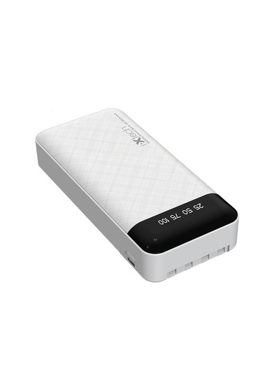 I-Xtech Pb026 20.000 Mah Dahılı 4 Kablolu 2.1A Powerbank Mıcro + Usb + Lıghtnıng + Type-C Beyaz