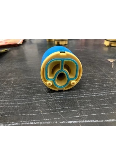 Piyasa Batarya Aç-kapa 40 Mm Kartuş 3'lü Oval Mavi