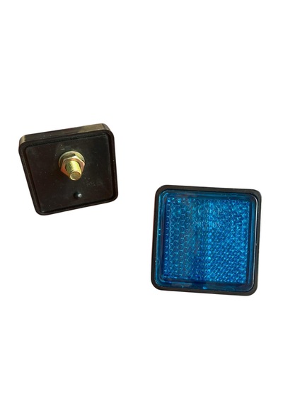 Reflektörü Kare 2adet Mavı Vida 6 Mm