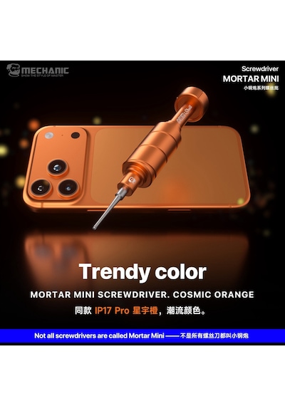 Mechanic Mortar Mini 4ıp 2d Hassas Tornavida İphone 17 Serisi