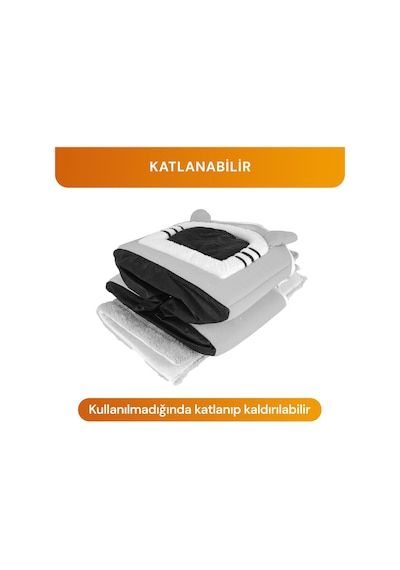 Gobypet 2 Çatılı Kedi Evi Ve Küçük Irk Köpek Kulübesi Ve Yuvası Minderli Peluş İç Mekan Yatağ