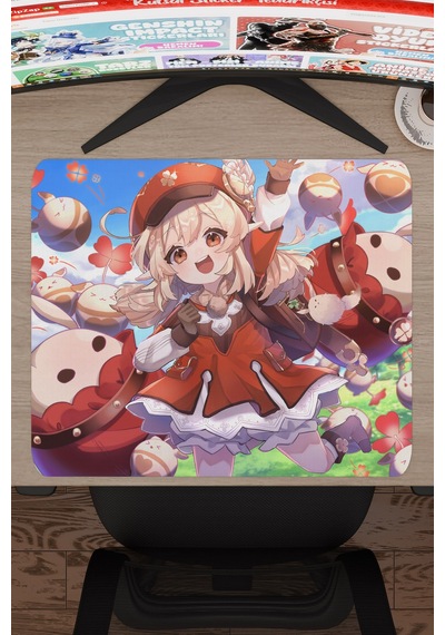Klee Genshin Impact Anime Gacha V3 - 48x40 Xl Gaming Mouse Pad Fare Altlığı
