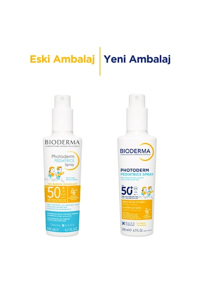 Bioderma Photoderm Pediatrics Güneş Koruyucu Sprey SPF50+ 200 ML