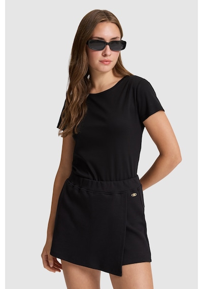U.S. Polo Assn. U.s. Polo Assn. Kadın Siyah Tişört Basic 50324939-vr046