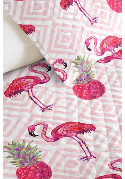 Pembe Flamingo Genç Odası Tek Kişilik Pike Takımı-tropikal Ananas Geometrik 160x220 Cm Yatak Örtüsü Bulanık Sabah Sessizliği Pembe Flamingo Genç Odası Tek Kişilik Pike Takımı-tropikal Ananas Geometrik 160x220 Cm Yatak Örtüsü Bulanık Sabah Sessizliği