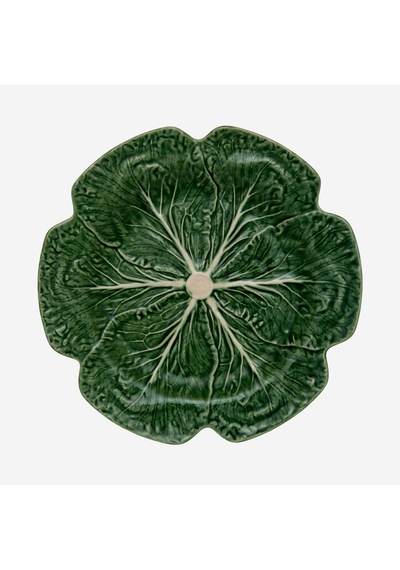 Yeşil Seramik Servis Tabağı 30,5 Cm