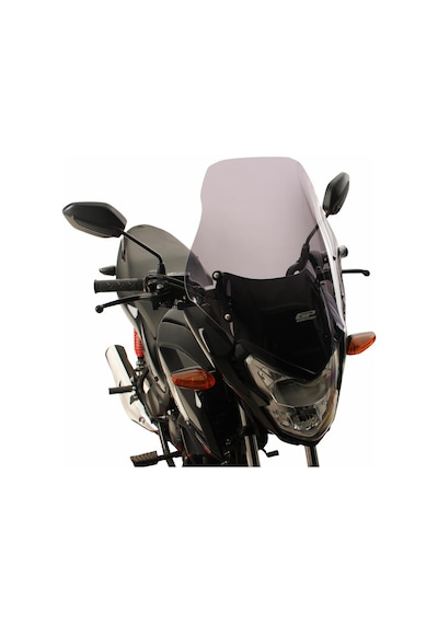 GP Kompozit Honda CB125F 2023-2024 Uyumlu Ön Cam Füme 48 cm