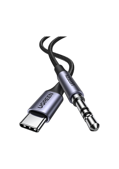 Ugreen Usb-c Jack Aux Ses Kablosu 3.5 Mm, Gümüş, 30633 -
