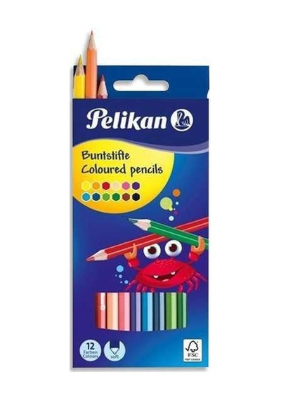 Kuru Boya Kalemi 12li Kutu Diğer