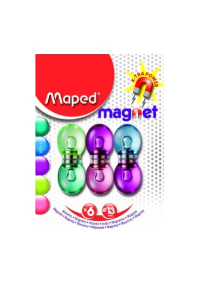 Maped Mıknatıs Fancy 6 Lı 13 Mm