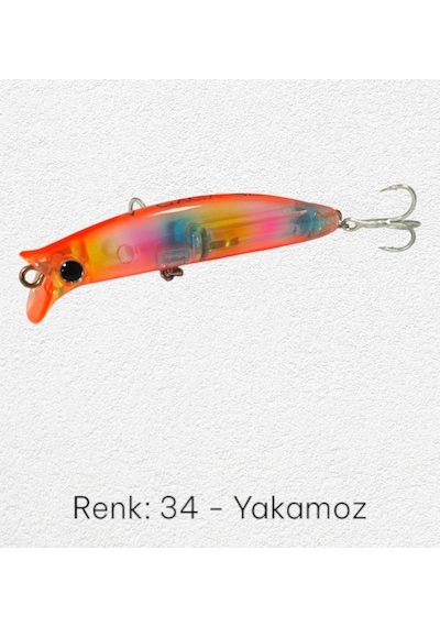 Ege Fish V Gaga 92 Mm 15.5 Gr Maket Balık 23 Yakamoz-34 Yakamoz