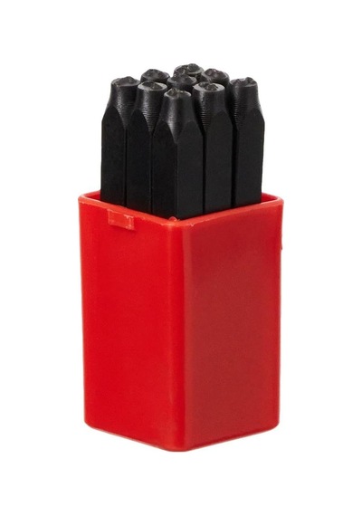 Brüder Mannesmann Zımba Numarası Seti 3 Mm, M 243-z-3