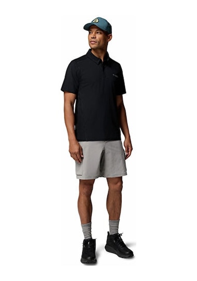 Columbia Diamond Peak Pro Polo Erkek Günlük Polo Tişört 2157181010 Siyah