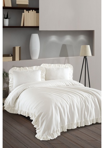 Elart Lily Yatak Seti 200x220 Cm Krem Krem