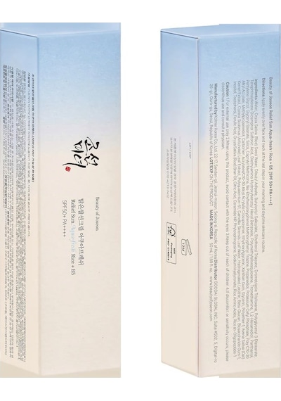 Beauty Of Joseon Relief Sun Aqua-fresh: Rice + B5 Spf50+ - Pirinç Ve B5 İçeren Güneş Kremi 50 Ml