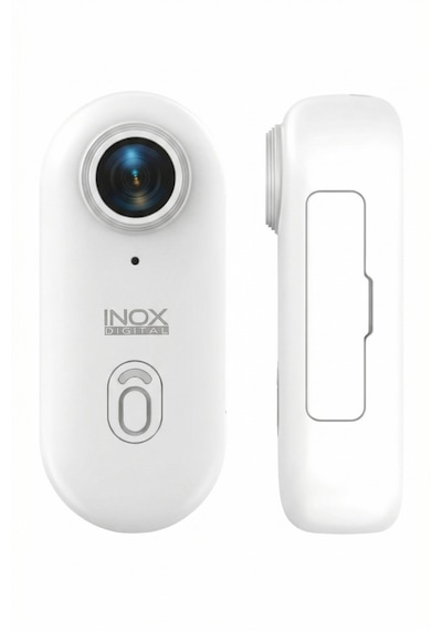 Inox-x605 2k Ultra Hd Spor Yaka Ve Aksiyon Kamerası Beyaz