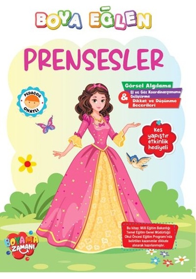Boya Eğlen - Prensesler - Abay-722497