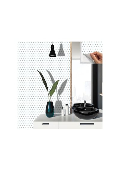Kendinden Yapışkanlı Yonca Desenli Pvc Karo 30x30 Cm 56 Adet 5m2