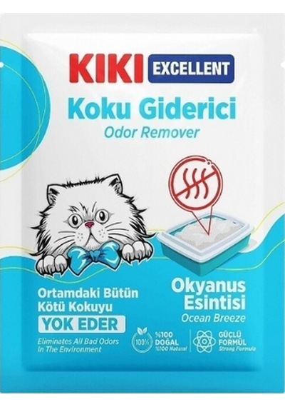 Kiki Excellent Kedi Kumu Koku Giderici 25 Gr Okyanus Esintili