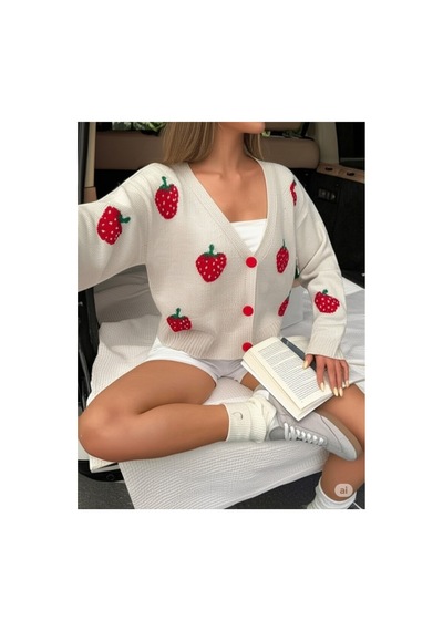 Flex Fashıon Kadın Trend Çilek Detaylı Popüler Yumoş Triko Hırka Taş Taş - 731489809 Taş - 731489809 Taş Flex Fashıon Kadın Trend Çilek Detaylı Popüler Yumoş Triko Hırka Taş Taş - 731489809 Taş - 731489809 Taş