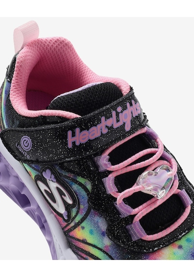 Skechers Flutter Heart Lights - Groovy Swirl Büyük Kız Çocuk Siyah Işıklı Spor Ayakkabı 303253l Bkpk Siyah Skechers Flutter Heart Lights - Groovy Swirl Büyük Kız Çocuk Siyah Işıklı Spor Ayakkabı 303253l Bkpk Siyah