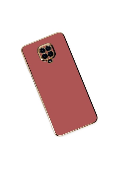 Hnrlıshp Newface Xiaomi Redmi Note 9 Pro Kılıf Volet Silikon - Kırmızı