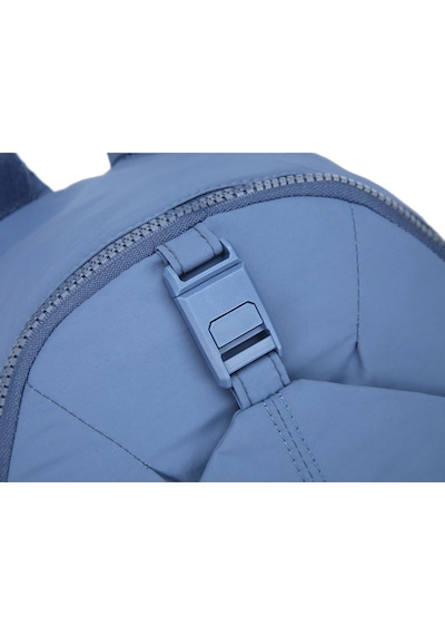 Smart Bags J.mavi Ultra Hafif Kumaş Orta Boy Tablet Bölmeli Günlük Kadın Sırt Çantası Jeans Mavi