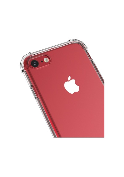 Iphone 7plus 8plus Uyumlu Şeffaf Köşe Korumalı Lüx Darbe Emici Silikon Telefon Kılıfı