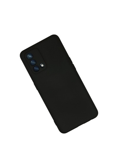 Newface Oppo A74 4g Kılıf Nano İçi Kadife Silikon Glblseme - 63 - Siyah Sıyah