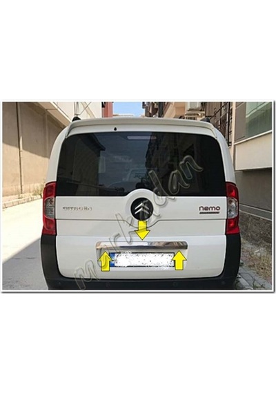 Db Chrome Citroen Nemo Krom Bagaj Çıtası 2008-2016 P.Çelik