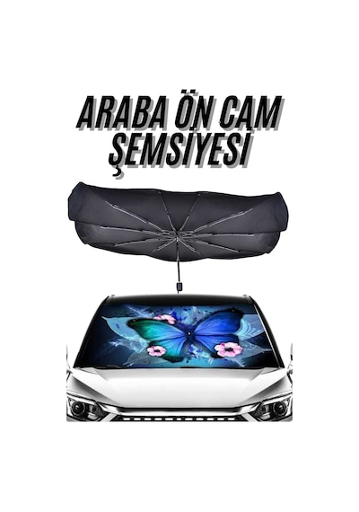 Güneş Önleyici Katlanabilir Oto Araba Güneşlik Şemsiye Tip Ön Cam 58306061
