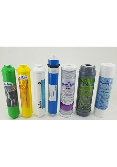 10'' Spun Gac Blok Post Karbon Membran Ph Mineral Filtre