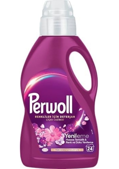 Yenileme Çiçek Cazibesi Açık Renkler 1.32 Litre Sıvı Çamaşır Deterjan, 1.3l 0.75 LT - 2.5 LT - 12 KG