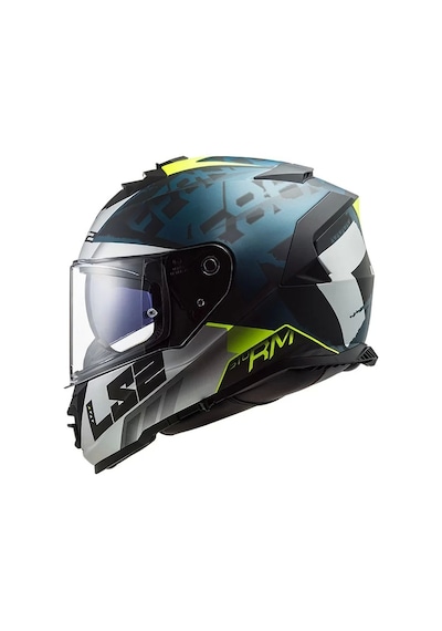 Ls2 Storm Sprınter Kask Mat Siyah Gri Cobalt