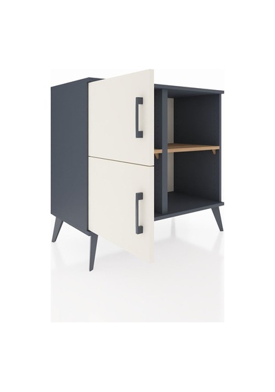 Hyperion Şifonyer 2 Raflı 2 Kapaklı 88x44x80 Antrasit-aytaşı/çam Aytaşı/çam Hyperion Şifonyer 2 Raflı 2 Kapaklı 88x44x80 Antrasit-aytaşı/çam Aytaşı/çam