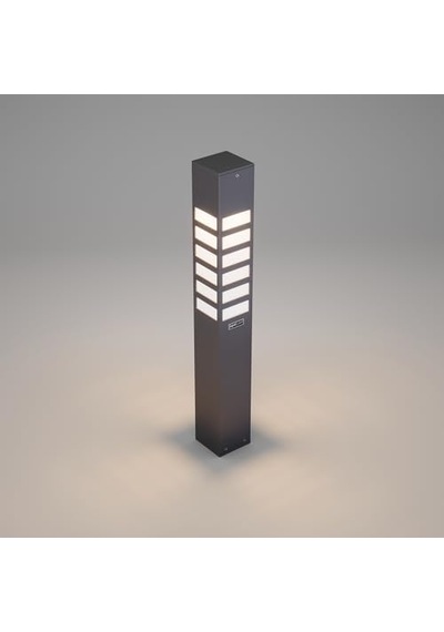Vilorita 75 Cm Alüminyum Bahçe Aydınlatması Bollard Pleksi Difüzörlü Modern Yürüyüş Yolu Lambası, 3000k Işık Sıcaklığı, Elektrostatik Toz Boyalı Dış Mekan Aydınlatma Direği Sku: Smgstk308df05227
