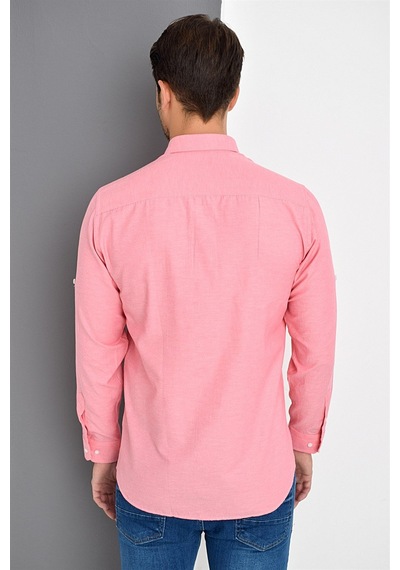G674 Dewberry Erkek Gömlek-pembe Pembe