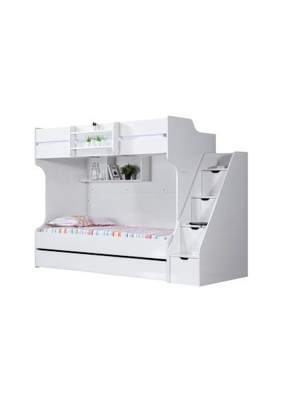 Ranza, Kardem Yavrulu Ranza - Beyaz + 2 Adet Comfort Yatak 90 X 190 CM