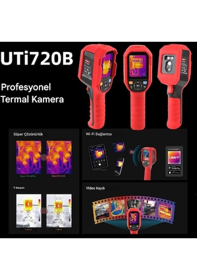Unit Uti720b 256 192 Profesyonel Termal Kamera