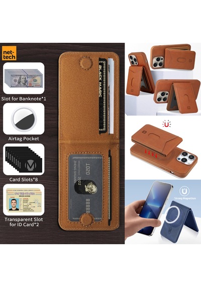 Nettech Apple Uyumlu iPhone 15 Pro Max Nt-n033 Arka Koruma Kılıf - Kahverengi Kahverengi